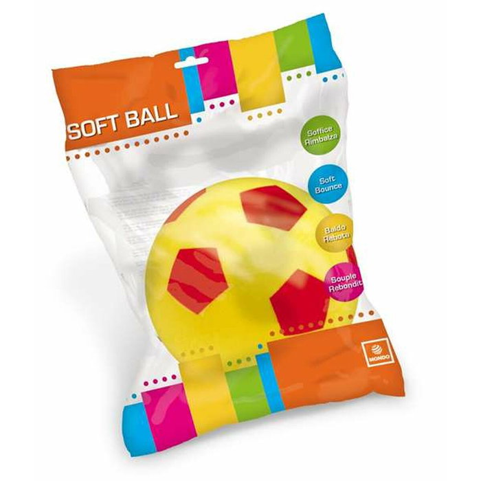 Unice Pelota Soft Football 140 Mm Multicolor