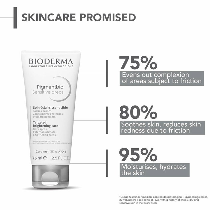 Bioderma Pigmentbio Sensitive Areas Crema Despigmentante Corporal 75ml