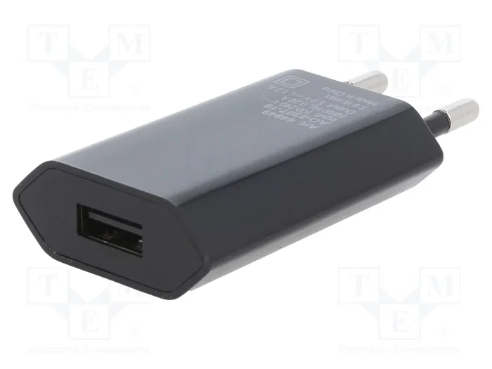 Goobay Cargador USB 5W Negro Goobay Cargador USB 5W Negro