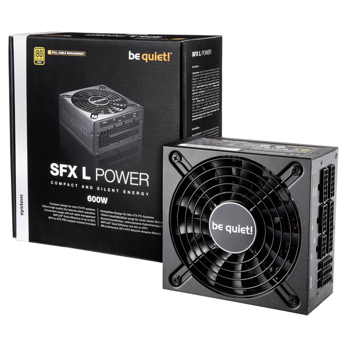 be quiet! SFX-L POWER 600W SFX-L Gold Modular be quiet! SFX-L POWER 600W SFX-L Gold Modular