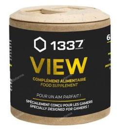 1337 PHARMA 1337 View 60 Cap. Complemento Alimenticio para la Vista y Jugadores con Vitamina A, Zinc y Selenio