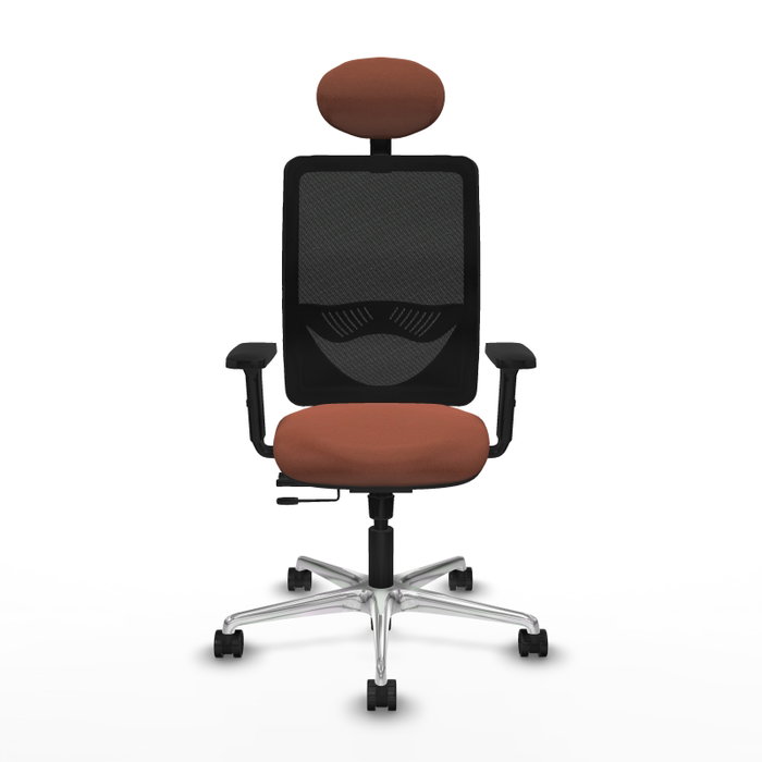 PIQUERAS Y CRESPO Silla de oficina Zulema con mecanismo Sincro/Traslack Marrón y Negro PIQUERAS Y CRESPO Silla de oficina Zulema con mecanismo Sincro/Traslack Marrón y Negro