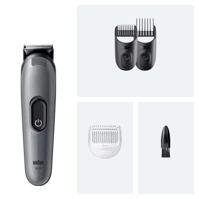 Braun AIO3500 All-in-One Trimmer Negro