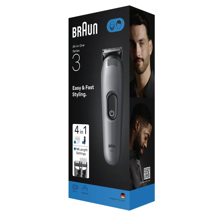 Braun AIO3500 All-in-One Trimmer Negro