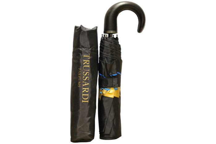 Trussardi, Paraguas, Negro Trussardi, Paraguas, Negro