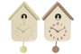 DKD Home Decor Reloj Cuco Casa Péndulo PVC Surtido