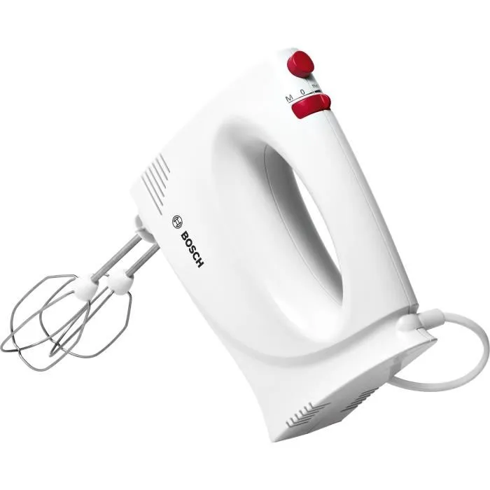 Bosch mfqp1000 batidora de mano 300 w rojo, blanco