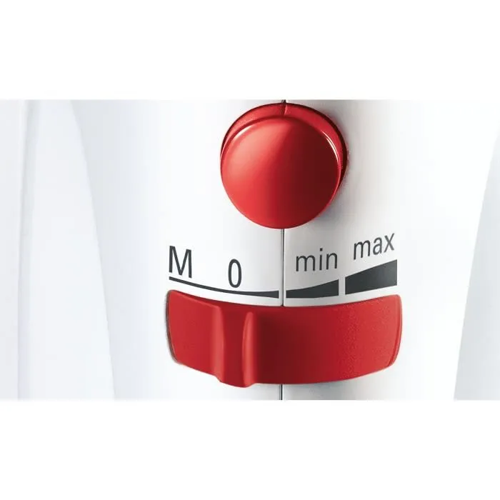 Bosch mfqp1000 batidora de mano 300 w rojo, blanco