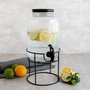 Quid Dispensador de Bebidas Maison Vidrio 4 L Transparente