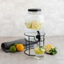 Quid Dispensador de Bebidas Maison Vidrio 4 L Transparente