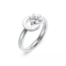 Guess Anillo Lily JUBR05109JWRH54 Talla 54 Gris