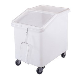 CAMBRO Carro de ingredientes con tapa inclinada 140 L - Blanco