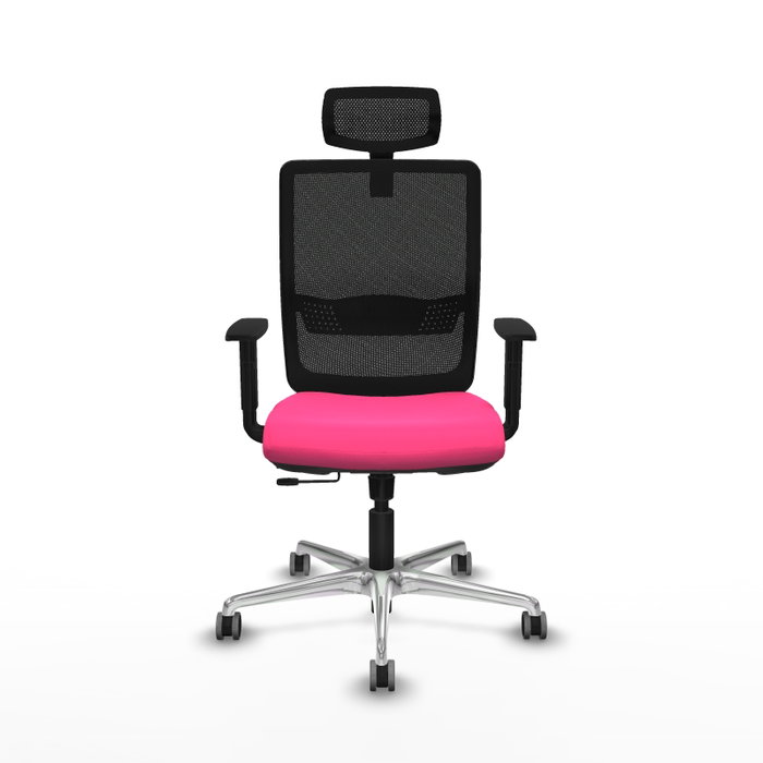 PIQUERAS Y CRESPO Silla de oficina Haches Rosa y Negro PIQUERAS Y CRESPO Silla de oficina Haches Rosa y Negro