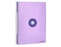 Antartik Cuaderno espiral A4 tapa dura 80 hojas 90gr cuadro 4mm con margen color lavanda