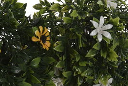 DKD Home Decor Sujetapuertas Shabby Verde Natural 18 x 36 x 18 cm (2 Unidades)