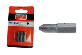 BAHCO Punta Phillips PH3x25 (Pack de 3)