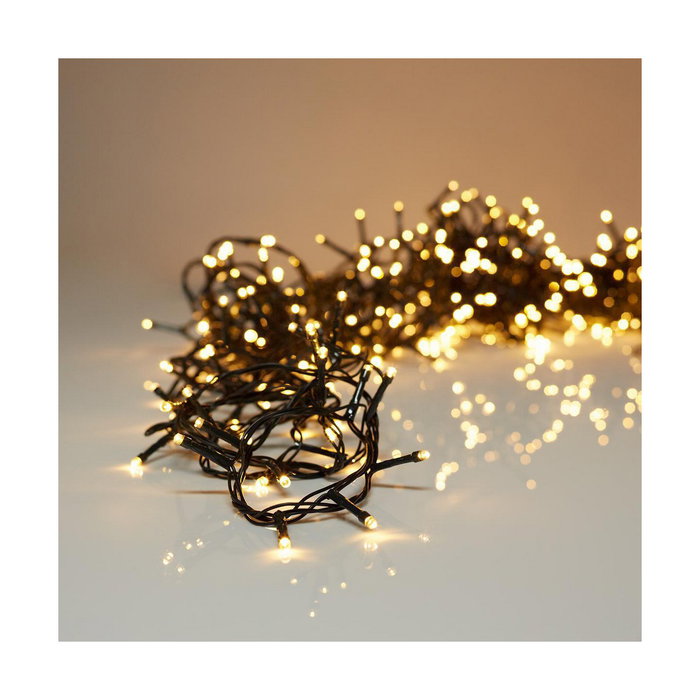 Guirnalda 120 leds Blanco cálido 9 m con función fija Guirnalda 120 leds Blanco cálido 9 m con función fija