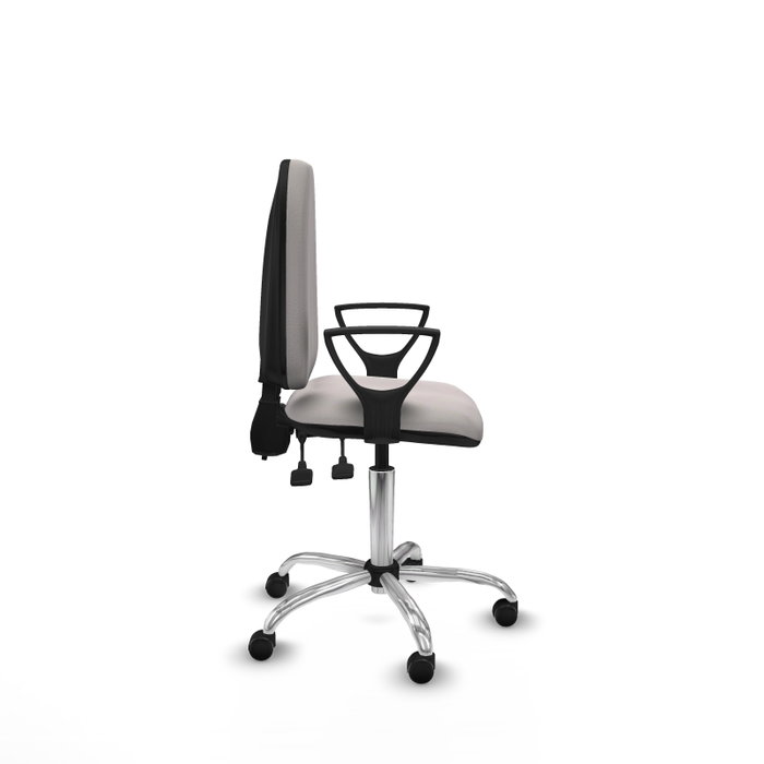 PIQUERAS Y CRESPO Silla de oficina Aýna Blanca con Mecanismo de Doble Maneta PIQUERAS Y CRESPO Silla de oficina Aýna Blanca con Mecanismo de Doble Maneta