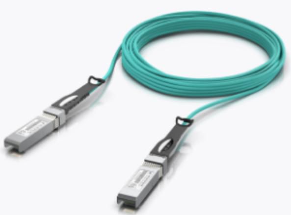 Ubiquiti UACC-AOC-SFP10-20M Cable de fibra óptica de 20 m con conectores SFP+
