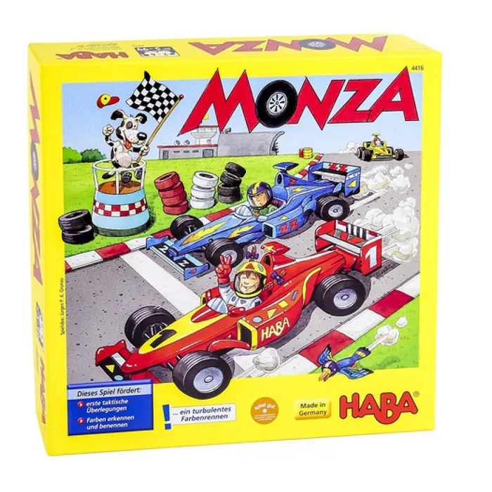 HABA Juego de carreras de mesa Monza 302204 - A partir de 5 años