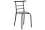 DKD Home Decor Mesa Negro Marron MDF Metal 55 x 78 x 121 cm Set de 5