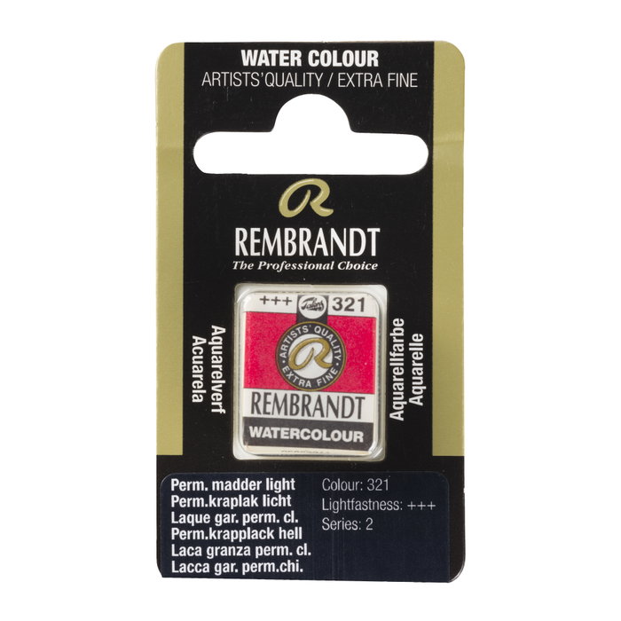 Rembrandt Acuarela Pastilla Laca Granza Permanent Clara 321 Rembrandt Acuarela Pastilla Laca Granza Permanent Clara 321