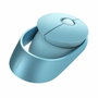 Rapoo RAMELO AIR 1 Ratón inalámbrico Azul Silencioso Recargable Multimodo