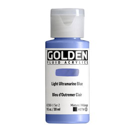 Golden Fluid Colores Acrílicos Claro Ultramar Azul 30 ml