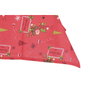 DKD Home Decor Set de Mantel y Servilletas de Algodón para 4 Servicios