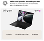 LG Gram 16Z90TL-G.AU85BN con Intel Core Ultra 7, 32 GB RAM y 512 GB SSD