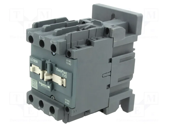 SCHNEIDER ELECTRIC Contactor Easy TeSys 3-polar 110VAC SCHNEIDER ELECTRIC Contactor Easy TeSys 3-polar 110VAC