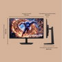 Samsung Odyssey G8 LS32HG802ESXEN Monitor Gaming 32.5 pulg Dual Mode 6K/3K Fast IPS