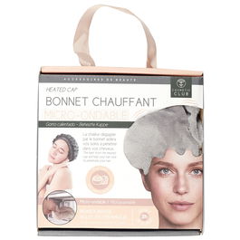 Cosmetic Club Gorro Térmico para Cabello con Bolas Cerámicas Calentables para Hidratación y Nutrición