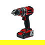 Einhell TP-CD 18/50 Li-i BL - Taladro Percutor Atornillador a Batería 18V, Sin Escobillas (Brushless), 50 Nm, 2 Baterías 2Ah Incluidas, Color Negro y Rojo