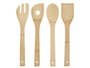 Kinvara Set 4 Piezas Utensilios Cocina Bambú 8.5x34.5x3.8 cm (Set de 12)