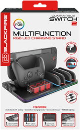 Blackfire Soporte de Carga Multifunción con LED RGB