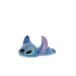 Enesco Figura Colección Lilo & Stitch: Stitch Tumbado de 6 cm, Hecho a Mano en Resina Pintada a Mano