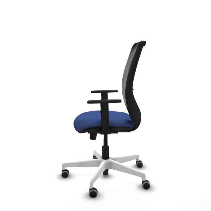 PIQUERAS Y CRESPO Silla de oficina Zulema con mecanismo Sincro, Azul marino y Negro PIQUERAS Y CRESPO Silla de oficina Zulema con mecanismo Sincro, Azul marino y Negro