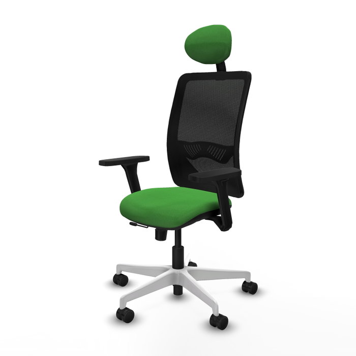 PIQUERAS Y CRESPO Silla de oficina Zulema Verde y Negro PIQUERAS Y CRESPO Silla de oficina Zulema Verde y Negro