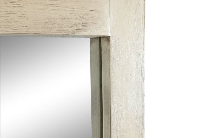 DKD Home Decor Espejo Acacia Natural 92x2x100 cm