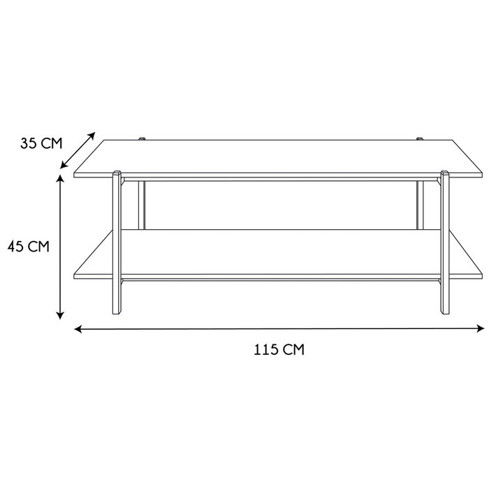 Home Deco Factory Mueble TV Loka Home Deco Factory Mueble TV Loka