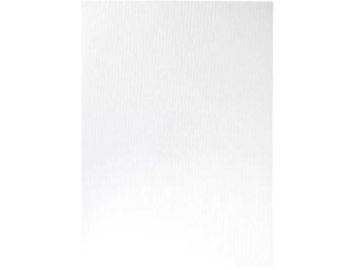 Liderpapel Goma eva ondulada blanca 50x70cm 2,2mm