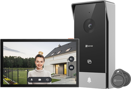 EZVIZ HP5 Sistema de Intercomunicación de Video 7 Pulgadas Negro, Plata