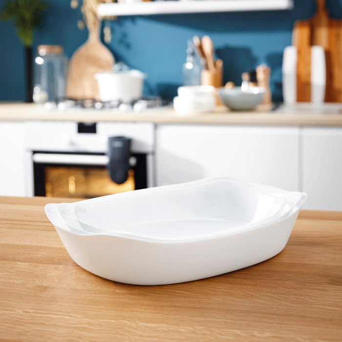 Fuente Horno Opal Smart Cuisine Luminarc 38x27 cm Fuente Horno Opal Smart Cuisine Luminarc 38x27 cm