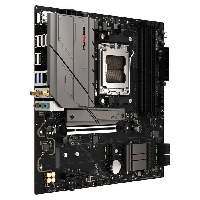 Sapphire PULSE B850M WiFi AMD AM5 Micro-ATX Motherboard con Wi-Fi
