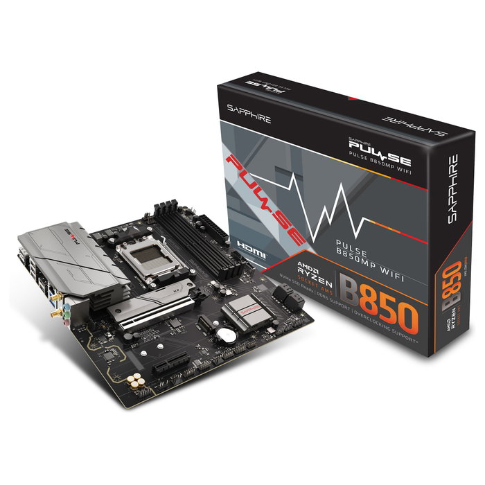 Sapphire PULSE B850M WIFI micro ATX Sapphire PULSE B850M WIFI micro ATX