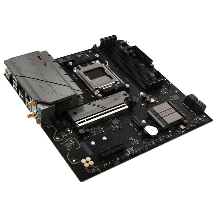 Sapphire PULSE B850M WiFi AMD AM5 Micro-ATX Motherboard con Wi-Fi