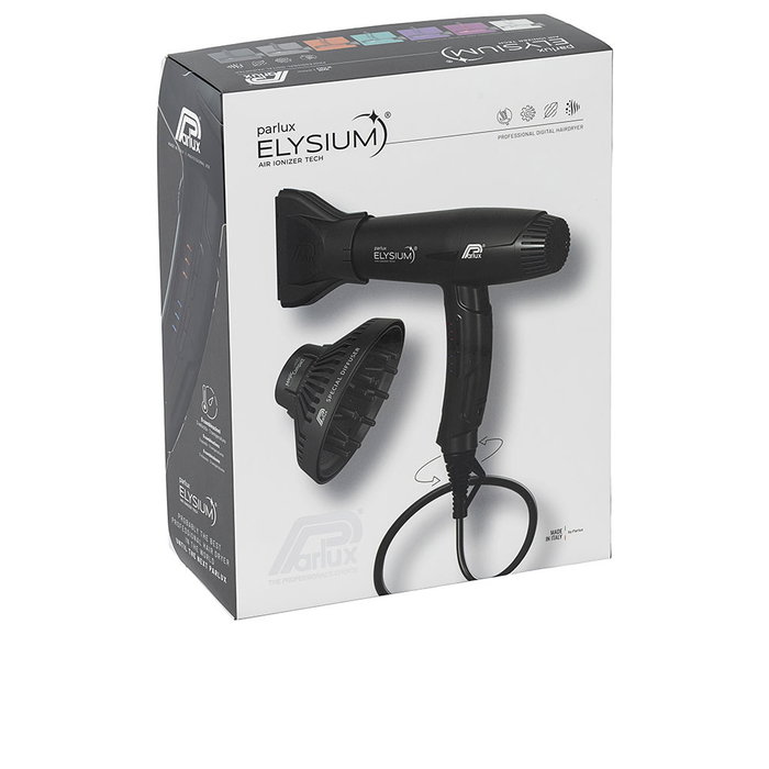 Parlux ELYSIUM Secador Profesional Digital con Tecnología Iónica + MagicSense - Negro 4 uds Parlux ELYSIUM Secador Profesional Digital con Tecnología Iónica + MagicSense - Negro 4 uds