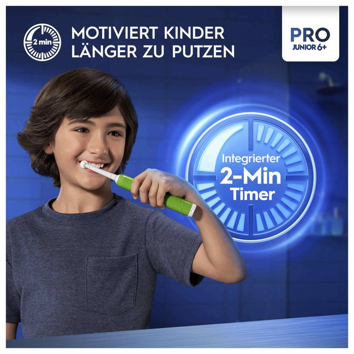 Oral-B Junior Cepillo de Dientes Eléctrico Verde
