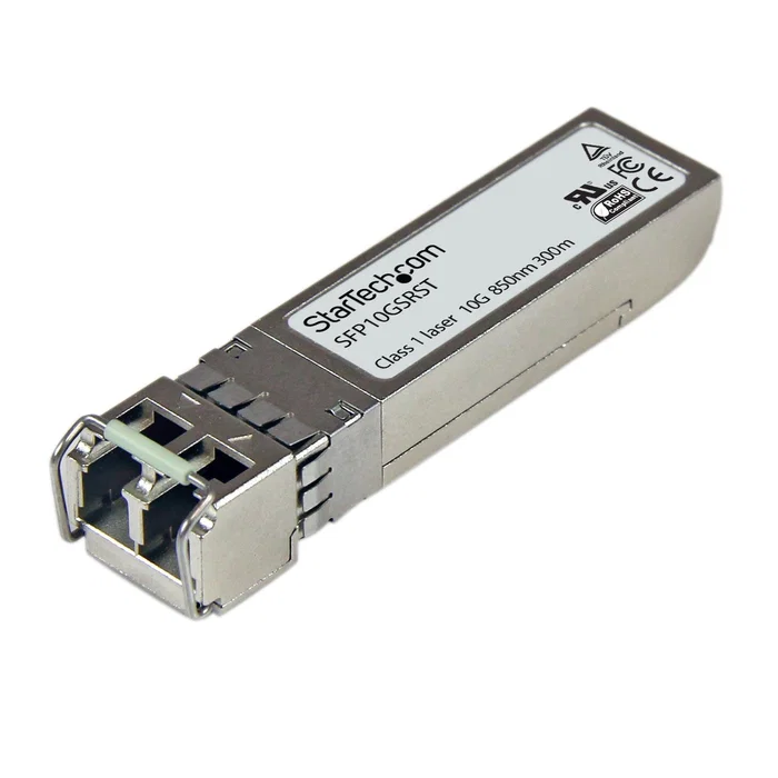 StarTech.com Módulo Transceptor SFP+ Compatible con FET-10G 10GBASE-USR Cisco Fibra Multimodo 10GbE SFP+ LC 300m 850nm